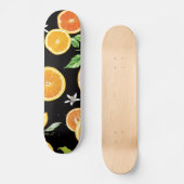 Oranje segmenten 2 #patroon #trendy #style persoonlijk skateboard (Voorkant)