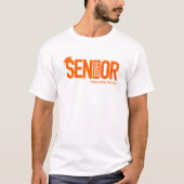 Oranje SENIOR met Afstuivingskap T-shirt (Voorkant)