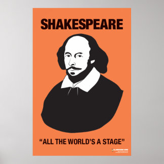 Oranje Shakespeare Classroom Poster