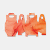 Oranje Sherbet Bedankdoosjes (Uitgevouwen)