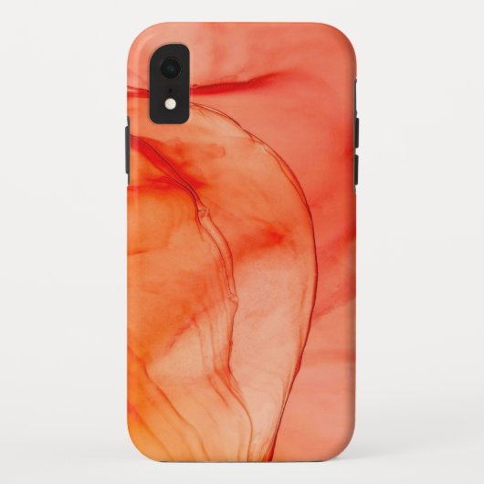Oranje Sherbet Case-Mate iPhone Case (Achterkant)