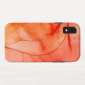 Oranje Sherbet Case-Mate iPhone Case (Achterkant (horizontaal))