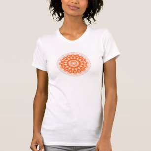 Oranje Sherbet Kaleidoscope T-shirt