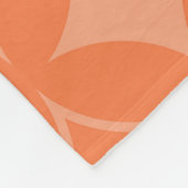 Oranje shippo fleece deken (Hoek)