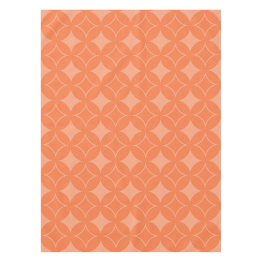 Oranje shippo tafelkleed (Voorkant)