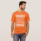 Oranje Shirt Dag Vriendelijkheid draagt Healing (Voorkant volledig)