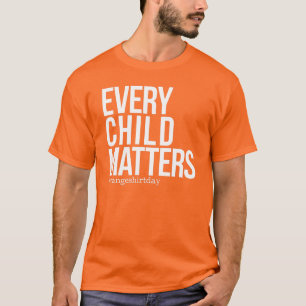 Oranje Shirt, elk kind maakt uit T-shirt