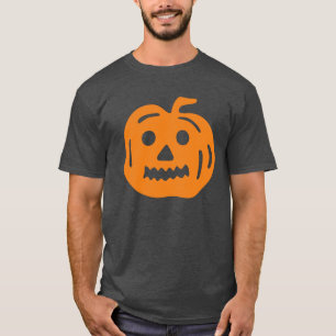 Oranje Shirt Jack-O-Lantern Pumpkin Halloween