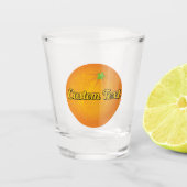 Oranje Shot Glas (Voorkant)