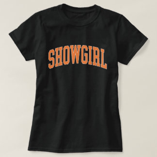 Oranje Showgirl Varsity Style Shirt