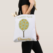 Oranje sierboom tote bag (Dichtbij)
