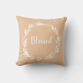 Oranje Sierkussen in het najaar van de borstkas