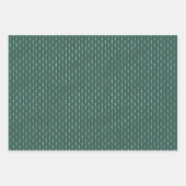 Oranje siervoorwerpen Reeks van 3 vellen papier (Voorkant 3)