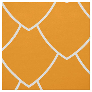 🧡 Oranje Sintjaks Stof gedrukt