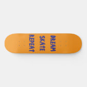Oranje skateboard (Horizontaal)