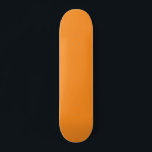 Oranje skateboard<br><div class="desc">Oranje kleurenskateboard. Gewoon oranje schaats in kleur. Solid Color Oranje.</div>