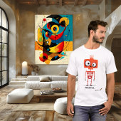 Oranje skelet Shirt ONSTERFELIJK - by design