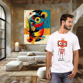 Oranje skelet Shirt ONSTERFELIJK - by design