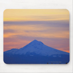 Oranje Sky Snow Capped Blue Mountain Muismat