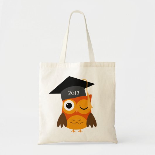 Oranje sleepnetten met een diplomaseklasse van Afs Tote Bag (Voorkant)