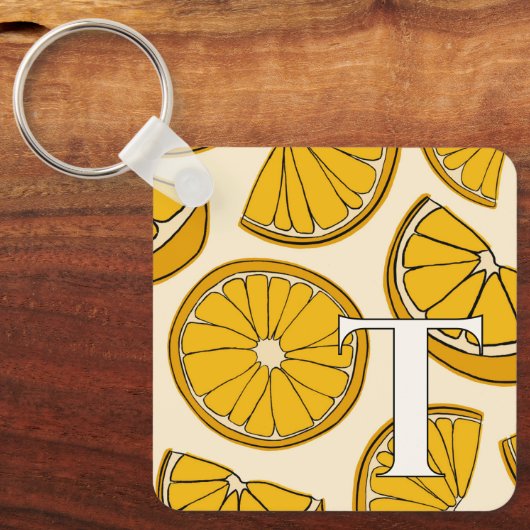 Oranje Sleutelhanger (Voorkant)