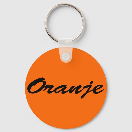 Oranje Sleutelhanger (Voorkant)