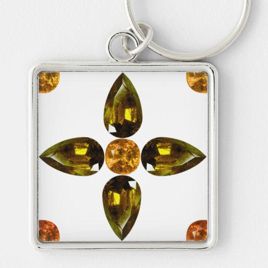 Oranje Sleutelhanger (Voorkant)
