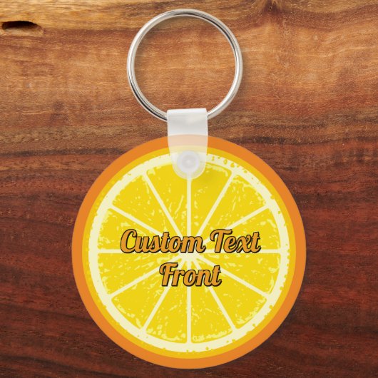 Oranje Sleutelhanger (Voorkant)