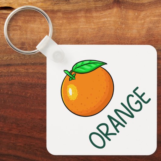 Oranje Sleutelhanger (Voorkant)