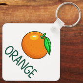 Oranje Sleutelhanger (Achterkant)