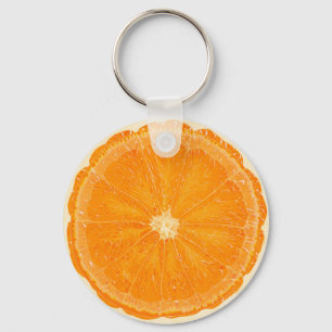 Oranje sleutelhanger van citrusvruchten