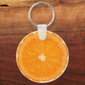 Oranje sleutelhanger van citrusvruchten (Voorkant)