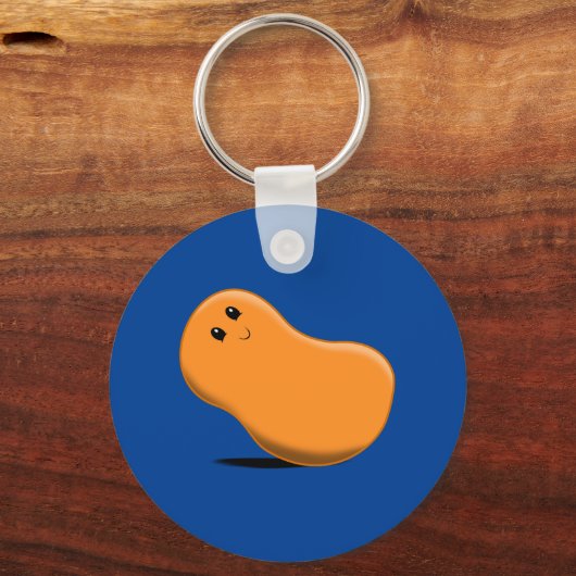 Oranje Sleutelhanger van Jellyboon (Voorkant)