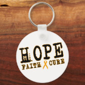 Oranje sleutelhangers RSD Leukemie MS (Voorkant)