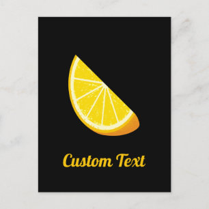 Oranje slice briefkaart