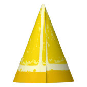 Oranje slice feesthoedjes (Achterkant)