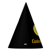 Oranje slice feesthoedjes (Links)