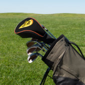 Oranje slice golfheadcover (Insitu)