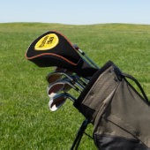 Oranje slice golfheadcover (Insitu)