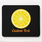 Oranje slice muismat (Voorkant)