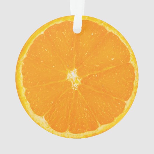 Oranje slice ornament (achterkant)