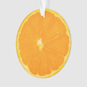 Oranje slice ornament (voorkant)