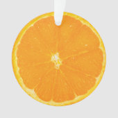 Oranje slice ornament (voorkant)