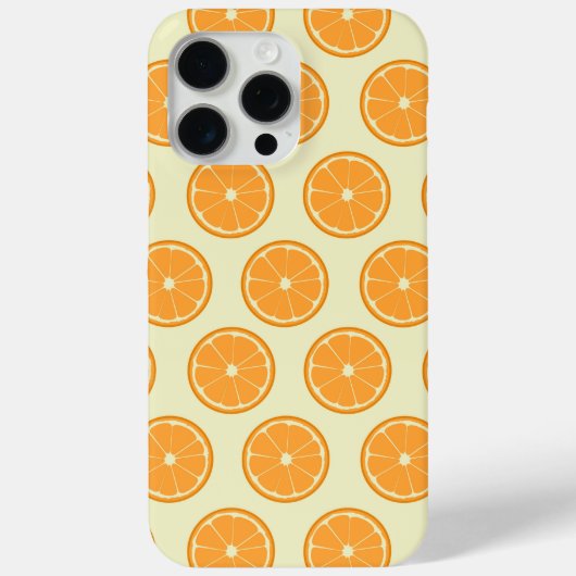 Oranje slice-patroon Case-Mate iPhone case (Achterkant)
