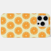 Oranje slice-patroon Case-Mate iPhone case (Achterkant (horizontaal))