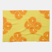 Oranje slice-patroon theedoek (Horizontaal)