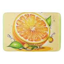 Oranje slice splash