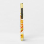 Oranje slice splash Case-Mate iPhone case (Achterkant/links)