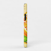 Oranje slice splash Case-Mate iPhone case (Achterkant/rechts)