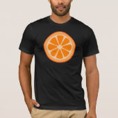 Oranje slice t-shirt (Voorkant)